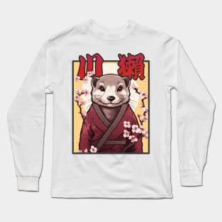 Oh-So-Polite Otter Ronin Long Sleeve T-Shirt